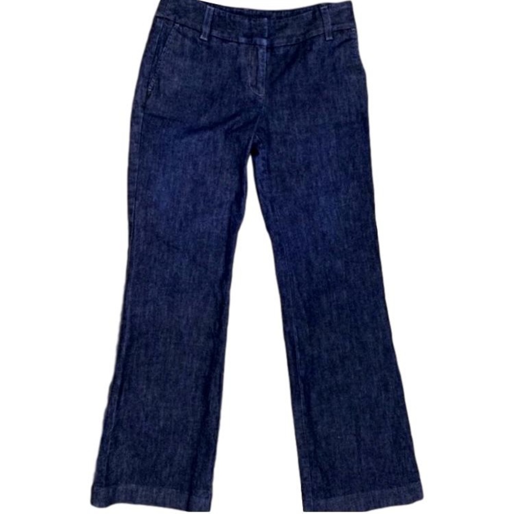 Ann Taylor size 2 Bootcut Indigo Blue Jeans